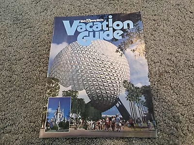 Vintage 1983 Walt Disney World Vacation Guide EPCOT Center • $9.99