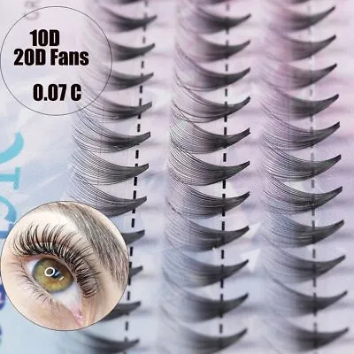 $4.73 • Buy Premade Volume Fans Lashes Individual False Eyelashes Extension Fuax Mink Hair