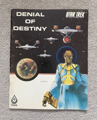 $18.38 • Buy FASA Star Trek RPG Denial Of Destiny VG 1983