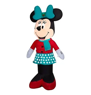 3.5-ft Lighted Disney Minnie Mouse Christmas Inflatable • $50