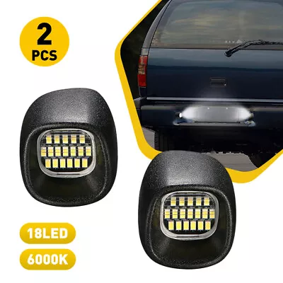 For 1998-2004 Chevrolet S10 Pickup GMC Sonoma LH + RH LED License Plate Lights • $14.23