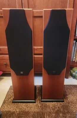 2 Monitor Audio 5i Cherry Stand Up Floor Speakers PERFECT CONDITION  • $700