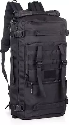 Huntvp 50L 3 Way Tactical Military MOLLE Assault Backpack Modular WR Bag • $31.82