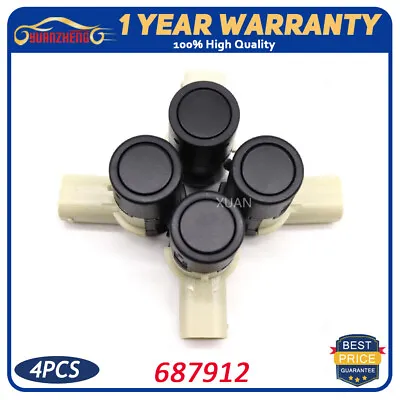 New 4x PDC Parking Sensor For Maserati Quattroporte Ferrari F12 GranSport 687912 • $24.97