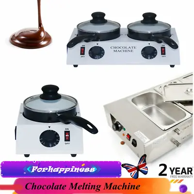 Electric Chocolate Melting Machine Warming Melter Heating Pot Fondue Melter UK • £172