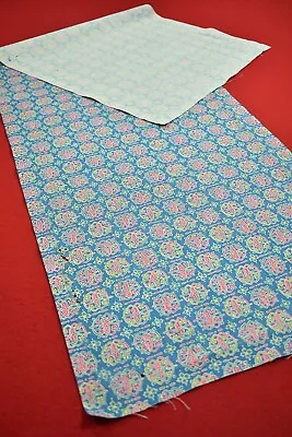 Vintage Japanese Kimono Fabric Wool Antique Boro Kusakizome Dyed 45.3 /KL44/85 • $3.99