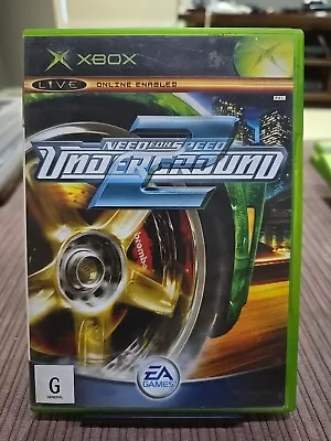 ( No Disc ) Need For Speed Underground 2 - Xbox Original Game With Manual [PAL] • $15