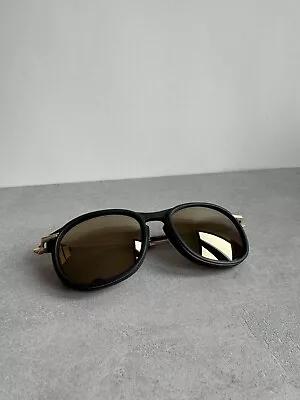 Matsuda M3073 Black Reflective Gold Lenses MBK-MGP Japan Titanium • $300