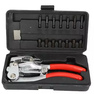 Power Punch Kit Metal Punch Kit Manual Sheet Metal Punch Hole Punch Pliers • £50.16