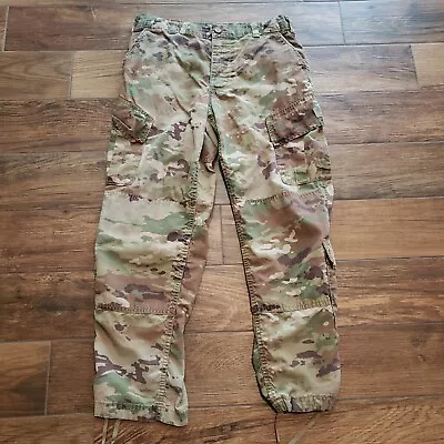 Army Combat Pants Mens Medium Short Camo OCP Military Ripstop Cargo FR Trouser • $23.95