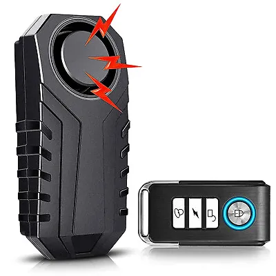 Mini Box Alarm Vibration Trigger Waterproof Anti Lost Loud Horn Scare Sensitive • $15.49