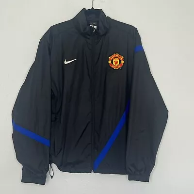 MANCHESTER UNITED NIKE 2011/2012 Football Soccer Training Jacket Size XL Men's • $50.98