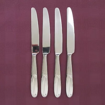 Mikasa Cocoa Blossom Set Of 4 Dinner Knives Stainless Steel Flatware • $18.95