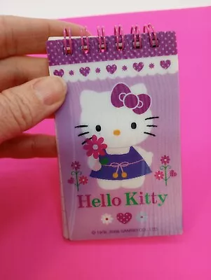 2006 Hello Kitty Mini Memo Pad Lenticular Cover • $2.50