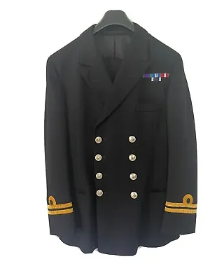 £80 • Buy Royal Navy Lieutenant No1B Mans Uniform (Jacket & Trousers) - Great Condition