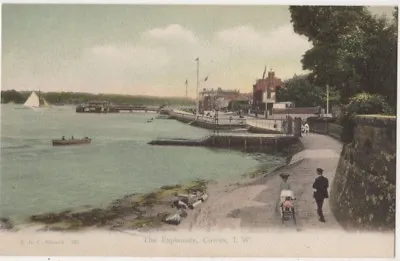 The Esplanade Cowes Isle Of Wight F.G.O. Stuart 127 Postcard B800 • £2