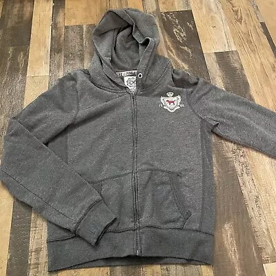 Victoria’s Secret University Of PINK Grey Zip Up Hoodie Large • $19