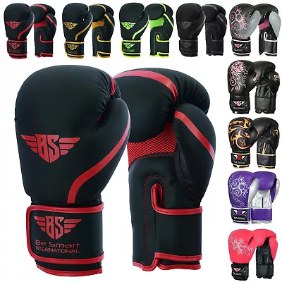 Professional Boxing Gloves Sparring Glove Punch Bag Training MMA Mitts • £13.99