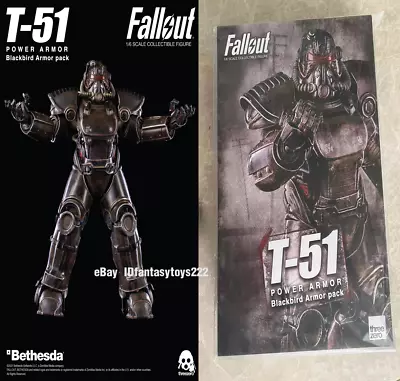 Threezero Fallout T-51 1/6 Deluxe Edition Power Armor Not Include Figure Instock • $229