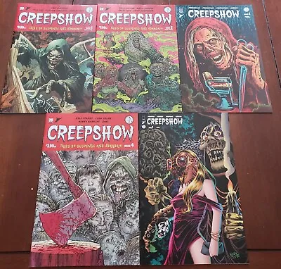 $25 • Buy Creepshow Comics Set 1 2 3 4 5 Horror Anthology Image David Lapham Francavilla