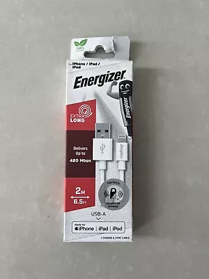 Energizer Iphone Cable 2m  Brand New Free Shipping • $30