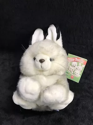 Morehead Collection Snow Furries Bunny Rabbit 1997 Plush Toy W/ Tag - Vintage • $14.95