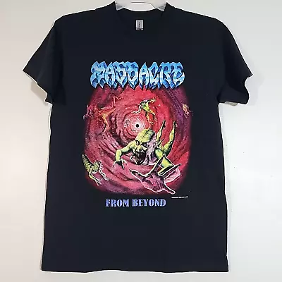 . MASSACRE From Beyond S SMALL T-Shirt Black Mens • $21.26