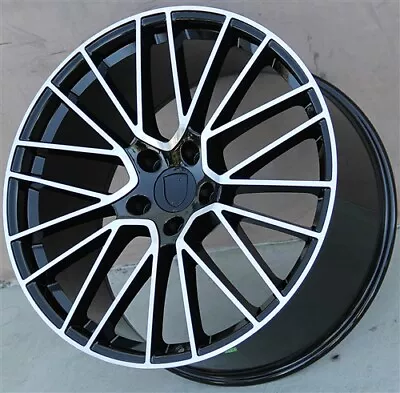 Set(4) 21  21x9.5/21x11 5x130 Staggered Wheels Fit Porsche Cayenne Turbo Gts S • $1299