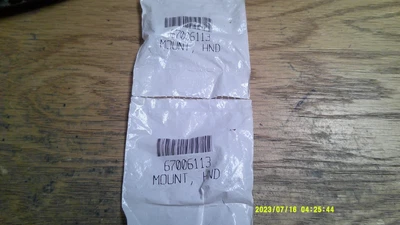 $12 • Buy 67006113 Maytag/WHirlpool Refrigerator Handle Plates Set Of 2 NEW OEM