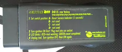 Reset Tool - Service Off DO15 For Volvo. 850/70 96-98 • $45