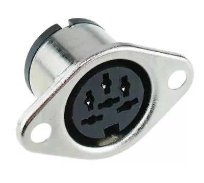 £2.49 • Buy 6-Pin DIN Panel Mount Female Socket Connector