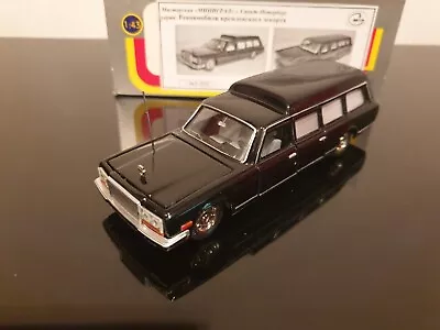 Minigrad 1986 Zil 115-C 41042 Hearse Limousine 1/43 Handmade Corbillard USSR • $229.90