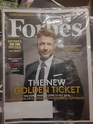 Forbes August 17 2015 Edition Stewart Butterfield America's Top 200 Colleges  • $2.50