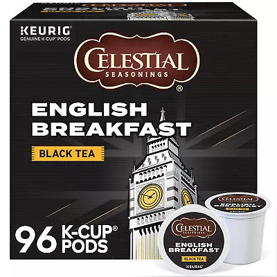 Celestial Seasonings English Breakfast Tea Keurig K-Cup Pod 96 Count • $49.99