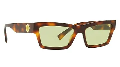 $319.95 • Buy NEW Genuine VERSACE THE CLANS Medusa Havana Green Sunglasses VE 4362 5217/2
