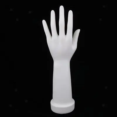 Hand Jewelry Display Stand Female Hand Mannequin Model Props - White • £8.33