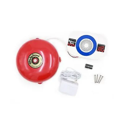 MILTON'S BELLS - Doorbell And Wireless Chime Kit Including Pushbutton Transmi... • $291.09