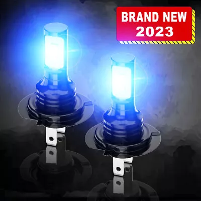 For Honda CBR1000RR 2004-2019 H7 Motorcycle LED Headlight Bulbs 8000k Blue • $16.36