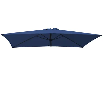 Replacement Fabric Garden Parasol Canopy Cover For 3x2m 6 Arm Patio Sun Umbrella • £21.95