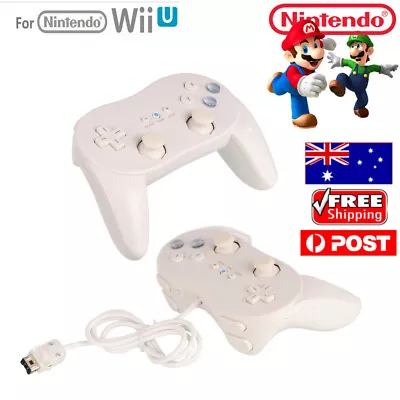 For Classic Wii U/Wii Remote Retro Classic Pro Wired Controller Gamepad Joypad • $15.99