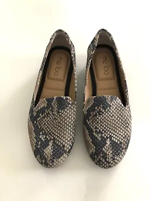 ME TOO YALEC Snake Multi Leather Loafers Size 7 NEW • $39.99