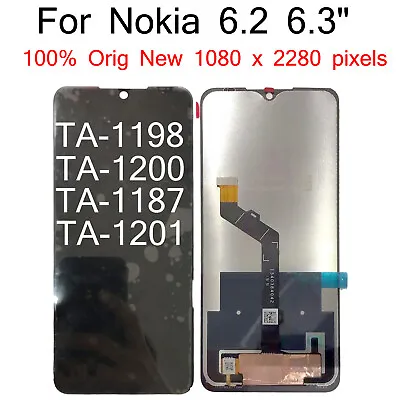 Original For Nokia 6.2 TA-1198 TA-1200 TA-1187 TA-1201 LCD Display Touch Screen • $16.99