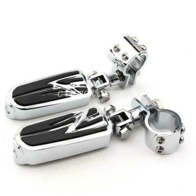 $67.31 • Buy Motorcycle Engine Guard Highway Foot Pegs For Yamaha V Star 650 950 1100 1300