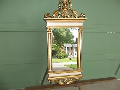 Gorgeous Vintage Ornate Syroco Hollywood Regency Wall Accent Mirror 2010 - 1968 • $159