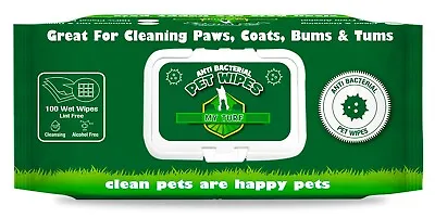 £8.45 • Buy Dog Cleaning Wipes Dog Cat Pet Ear Mouth Paw Bums Cleaning, Grooming Wet Wipes..