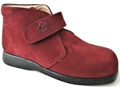 £17.95 • Buy Buckle My Shoe Mini Heap Wine Red Suede Leather Girls Ankle Boots Uk 8 - Eur 25