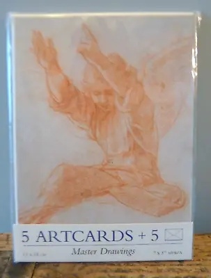 Pack Of 5 IKEA Art Cards Of Master Drawings - Postcards & Envelopes - 13 X 18cm • £3.95