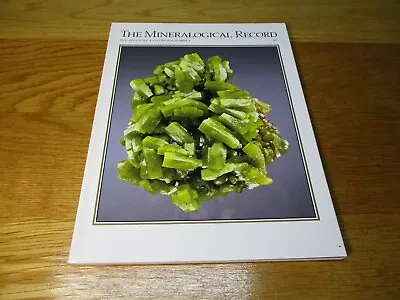 The Mineralogical Record July-August 2011 Volume 42 #4 • $25