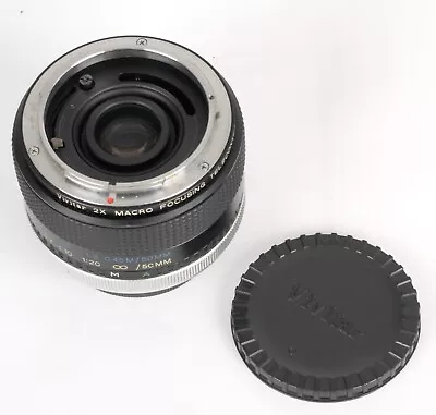 Vivitar 2x Macro  Tele-Converter  With A  Canon FD Mount  Fit (1040BL) • £19.99