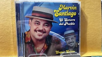 Rare CD No Longer Made Limited Marvin Santiago Super Exitos Tiburon Agua Dulce • $39.95